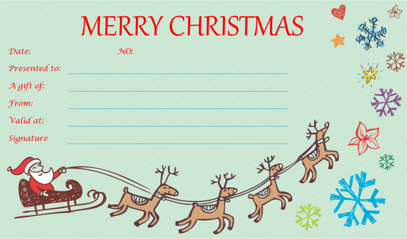 flying-reindeer-christmas-gift-certificate-template