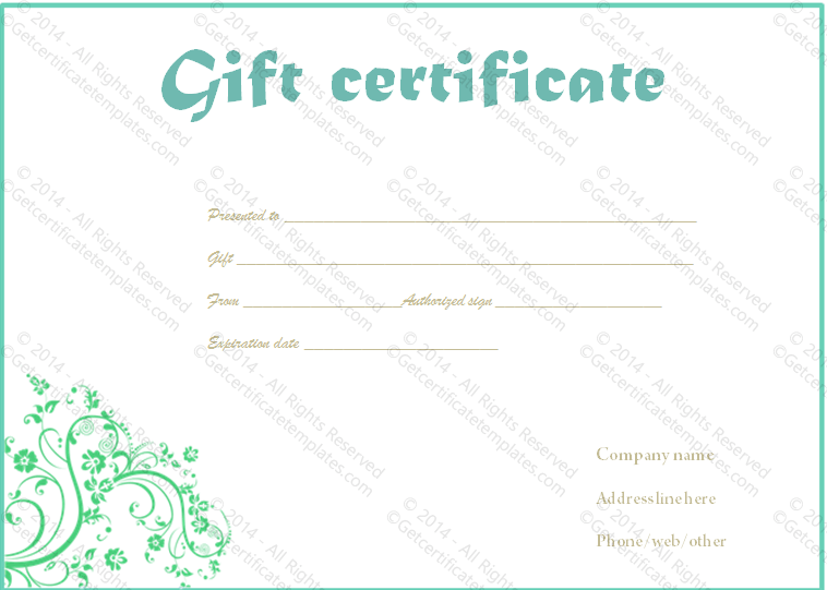 Celebration-Swirls-Gift-Certificate-Template