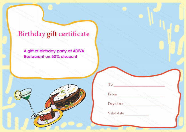 Birthday Gift Voucher Template from www.getcertificatetemplates.com