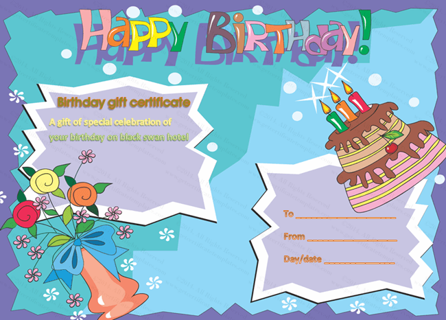 multicolored-birthday-cake-gift-certificate-template