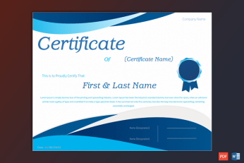 Featured image of post Editable Deped Certificate Of Recognition Template Using these free certificate of recognition templates