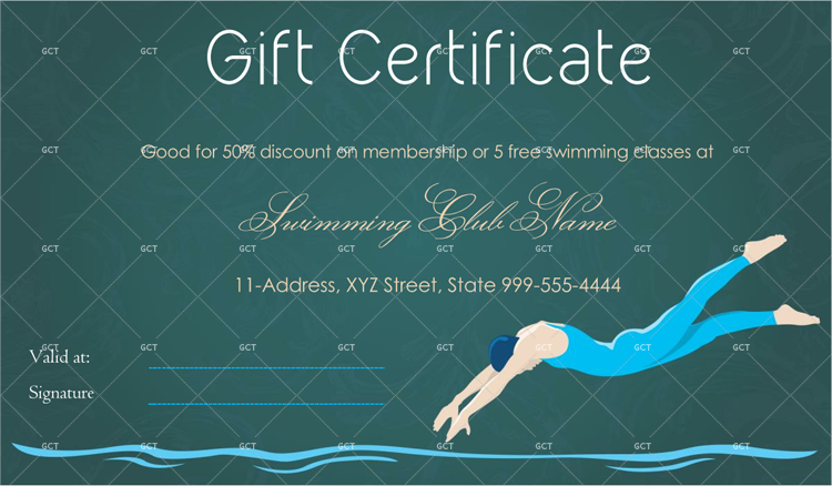 sports gift certificate