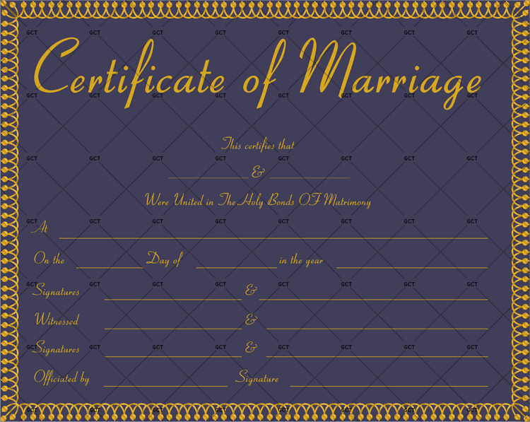 Marriage Certificate Online Check