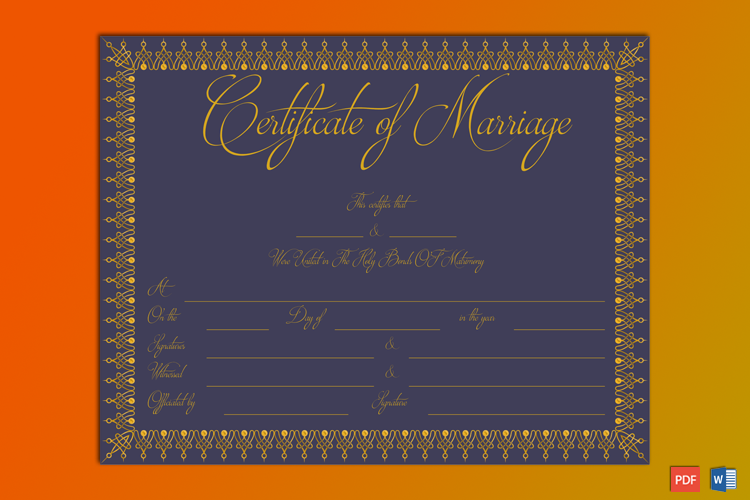 Fake Marriage Certificate Maker App