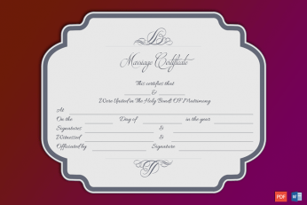 Create Fake Marriage Certificate Online Free