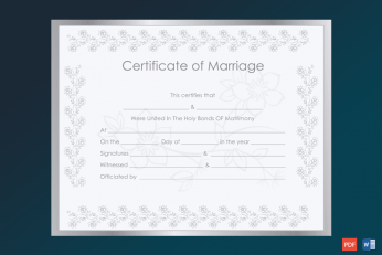Silver-Certificate-of-Marriage-Template-Word