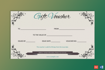 printable gift voucher