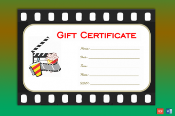 Printable Gift Certificate
