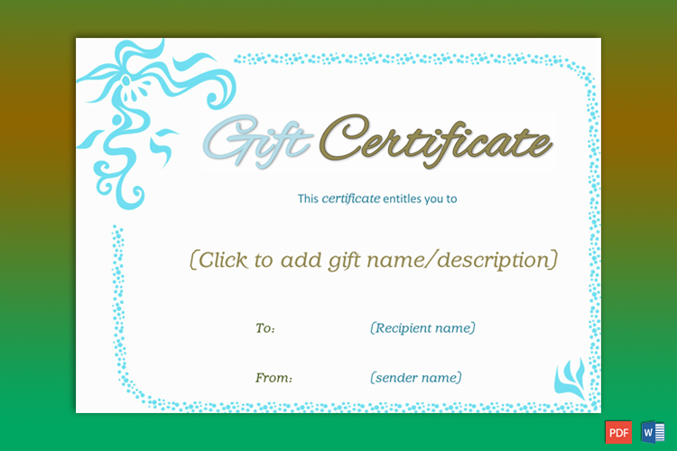 Gift Certificate