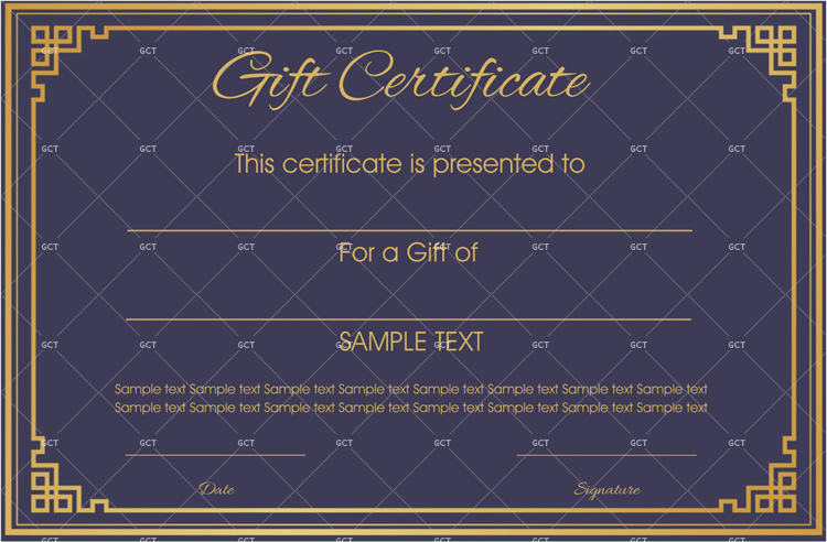 Business Gift Certificate Template