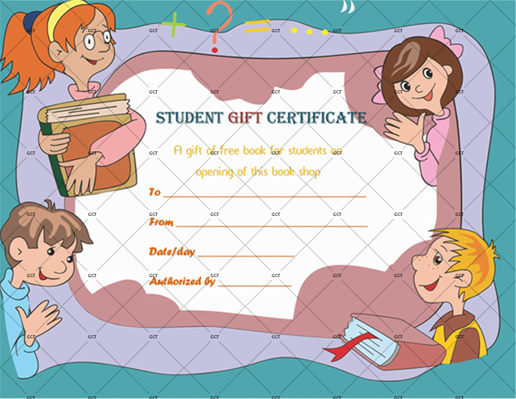 Students Gift Certificate