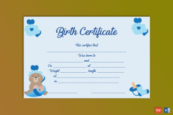Union Council Birth Certificate Fee 2018