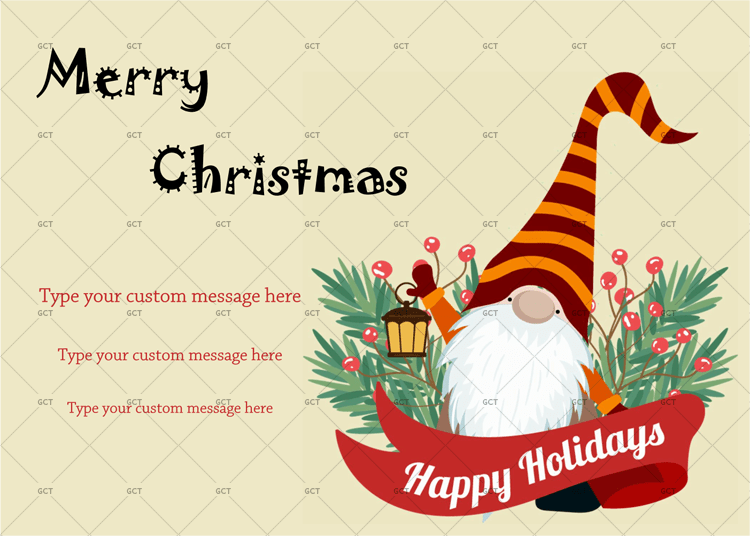 Christmas-Card-Template-Yellow-Red-Themed