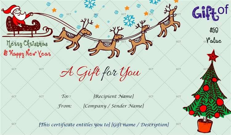 Christmas-Gift-Certificate-Template-Flying-Santa-1873-Blue