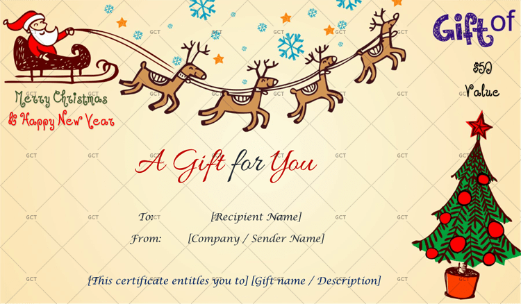 Christmas-Gift-Certificate-Template-Flying-Santa-1873-Brown