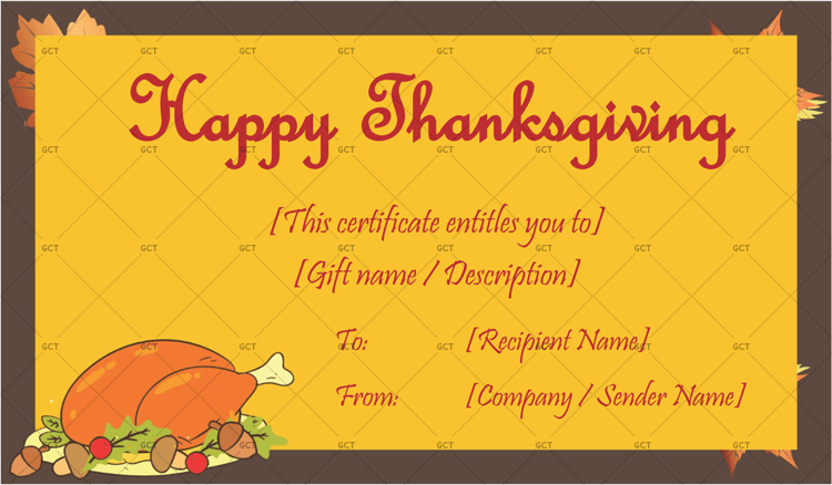 Thanksgiving-Gift-Certificate-Template-(Chicken,-#5604)