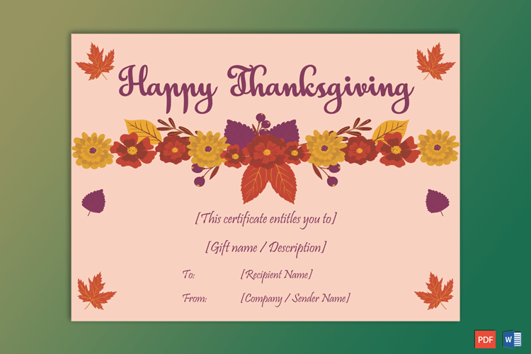 Thanksgiving-Gift-Certificate-Template-(Floral,-#5618)-pr