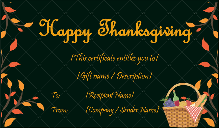 Thanksgiving-Gift-Certificate-Template-(Picnic,-#5606)