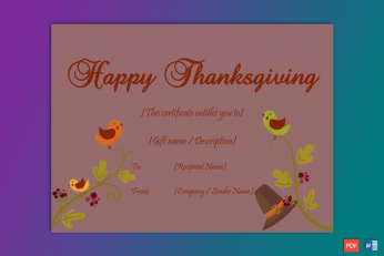 Thanksgiving-Gift-Certificate-Template-(Sparrow,-#5615)-PR
