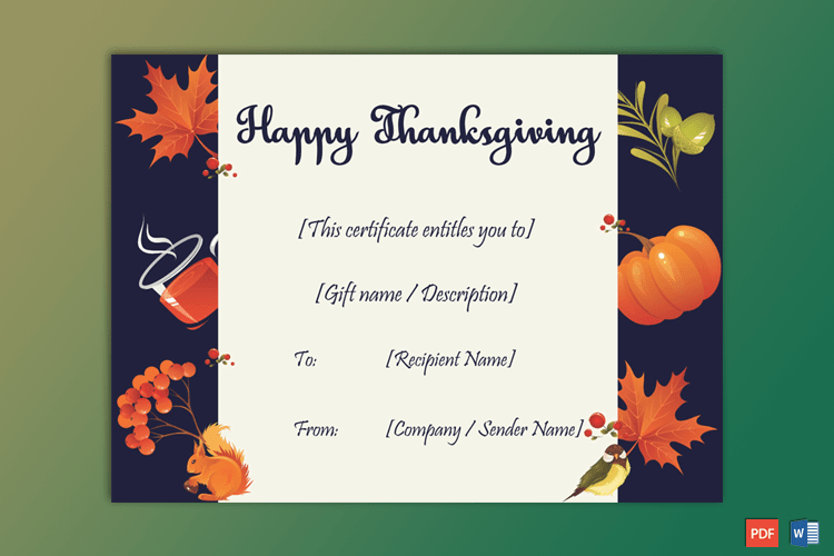 Thanksgiving-Gift-Certificate-Template-(Squirell,-#5623)-PR