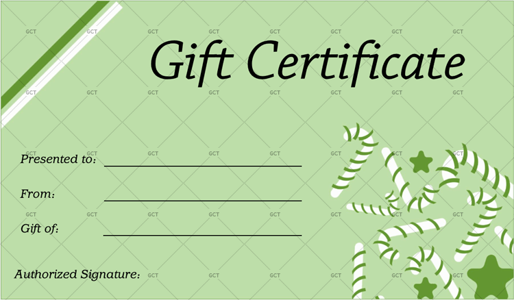 Christmas-Gift-Certificate-Green-Themed
