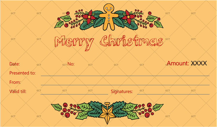 Christmas-Gift-Certificate-Orange-Themed