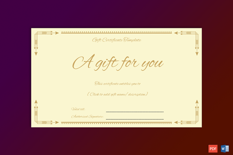 Formal-Gift-Certificate