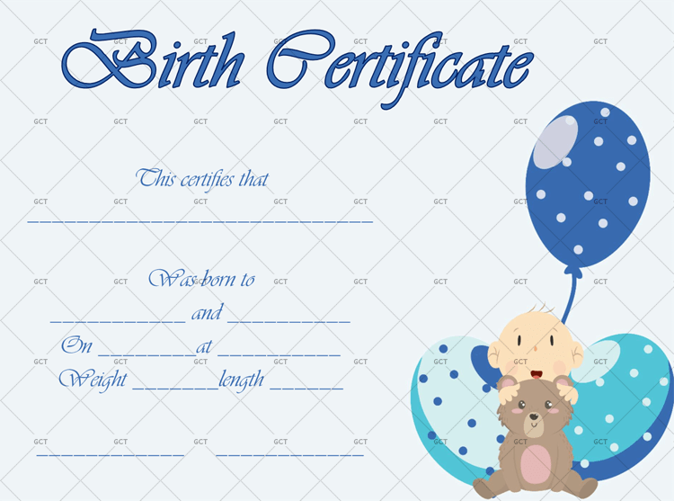 Birth-Certificate-Template-(Ballons,-#4336)