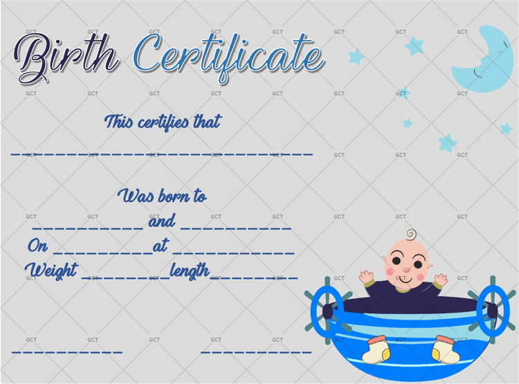 Birth-Certificate-Template-(Boat,-#4339)