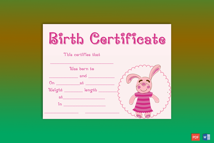Birth-Certificate-Template-(Bunny,-#4363)-pr