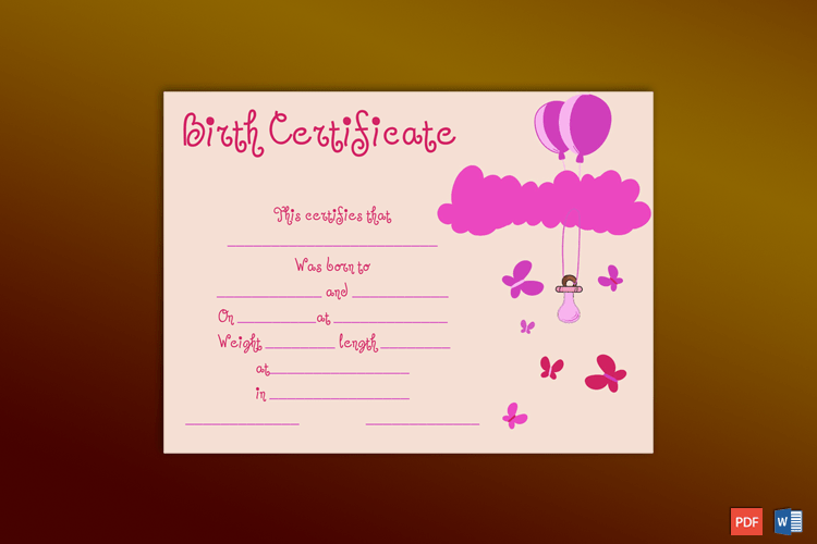 Birth-Certificate-Template-(Butterflies,-#4362)-pr