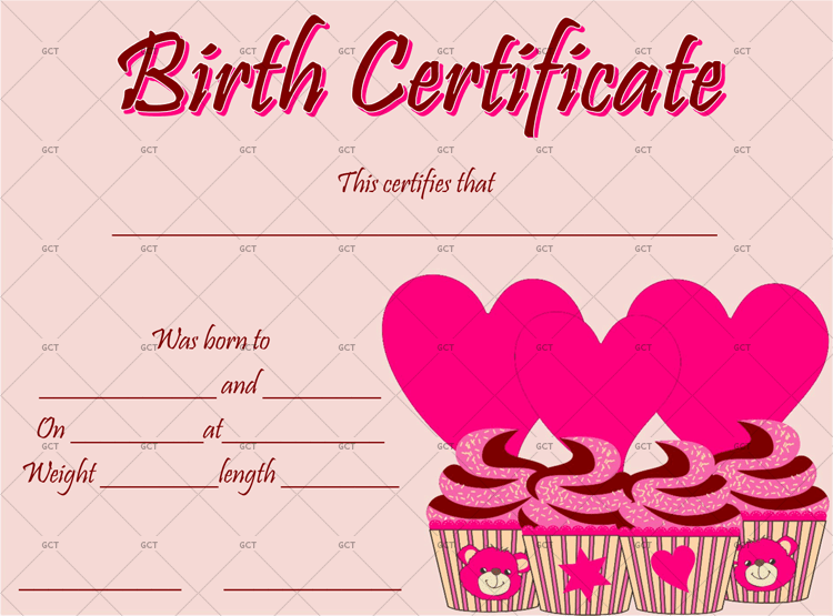 Birth-Certificate-Template-(Cupcake)