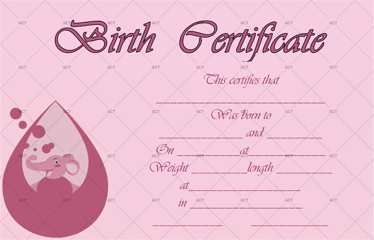 Birth-Certificate-Template-(Elephant)