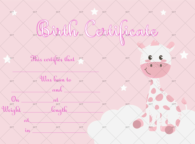 Birth-Certificate-Template-(Girraffe)