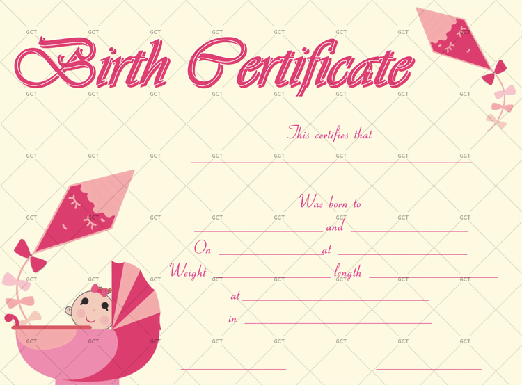Birth-Certificate-Template-(Kites,-#4356)