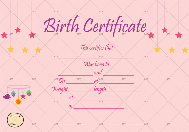 Birth-Certificate-Template-(Sleepy-Baby)