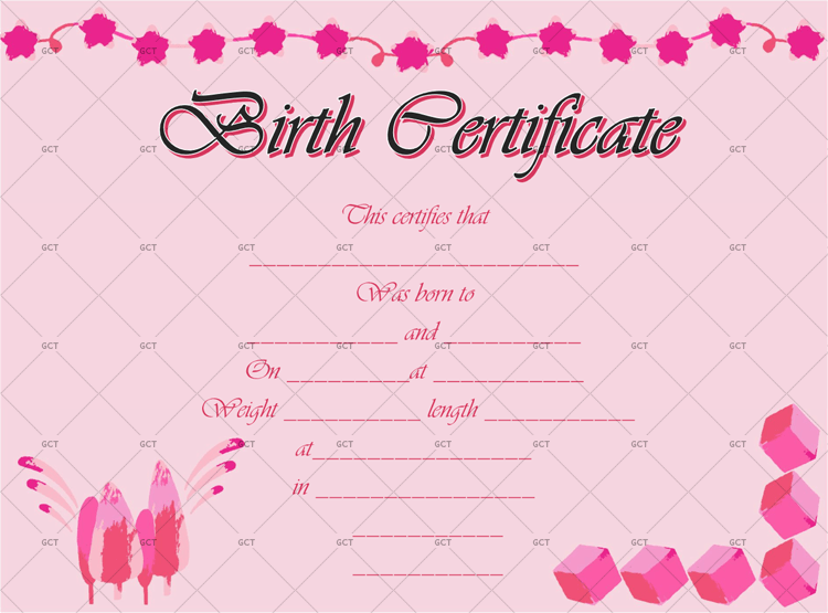 Birth-Certificate-Template-(Stars,-#4357)