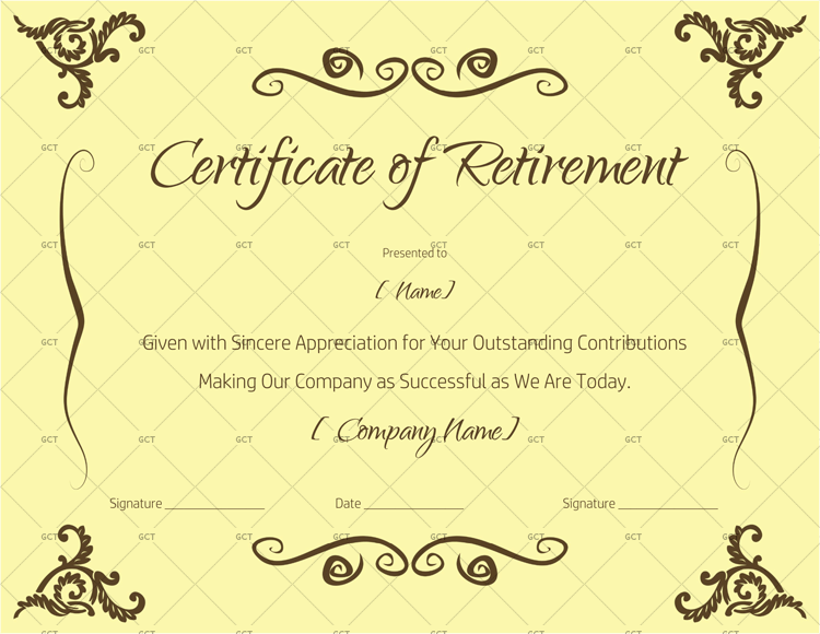 Certificate-of-Retirement-Sample-Wording-(Brown)