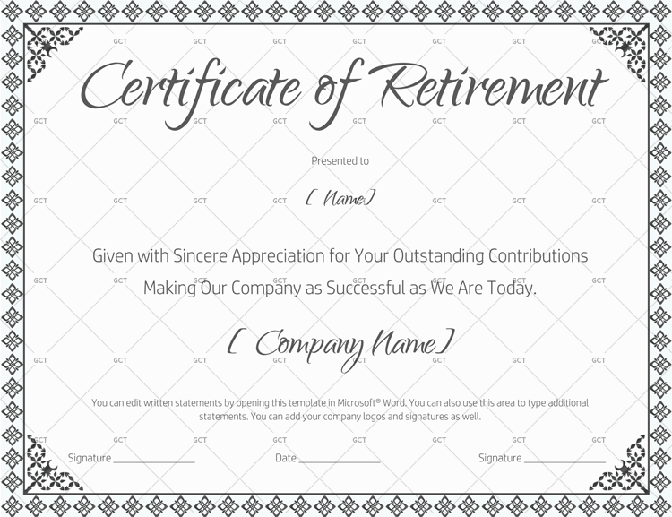 Certificate Of Appreciation Template